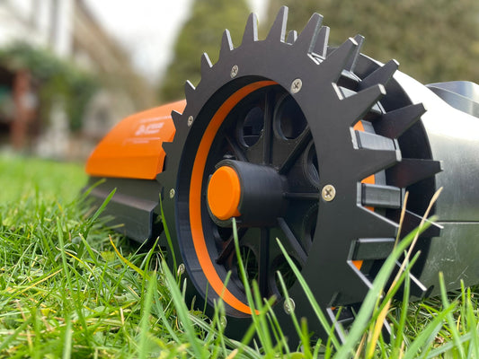 Worx Landroid L Doppelrad Performance Kit Komplettrad MIBROBO Blackline Spikes