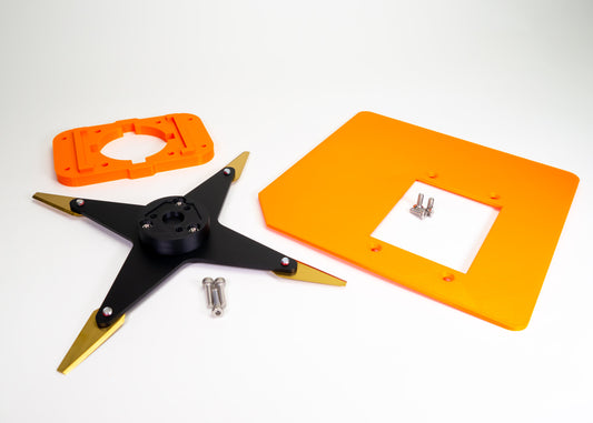 Worx L (SCHWIMMENDES DECK) kompatibles 230 mm Messer Upgrade / Max Performance Kit – MIBROBO 4Cut Blackline