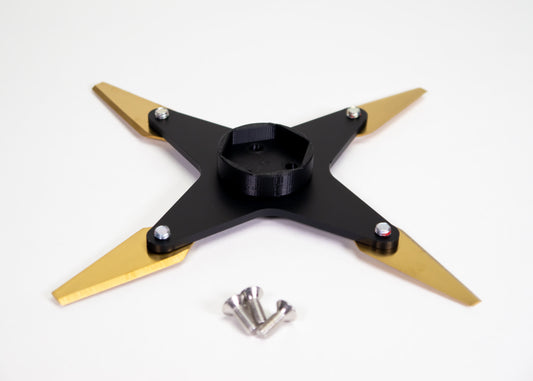 Gardena / Husqvarna kompatibles 176 mm Messer Upgrade - MIBROBO 4Cut Blackline