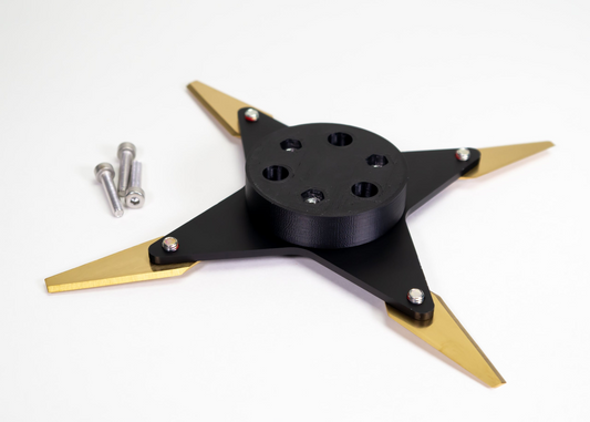 Kombi Angebot Worx S und M - (185 Spikes + 190mm standard Messer)